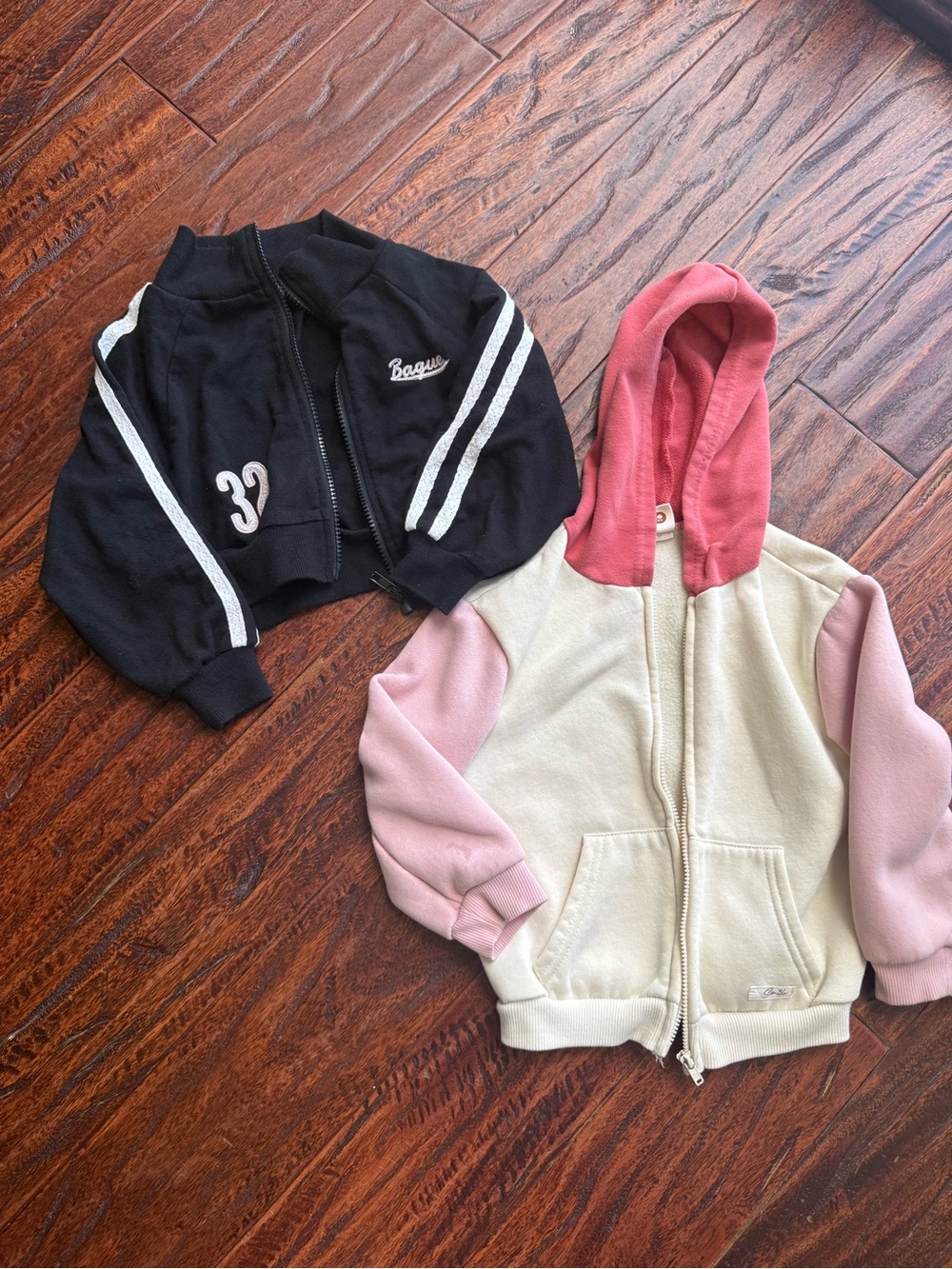 Girls Hoodie & Cropped Jacket Bundle Size 2–5 Years
